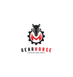 Horse Gear Logo Icon