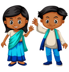 Sri Lanka Boy And Girl In Traditional Costume