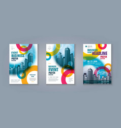 Corporate Flyer Template A4 Size Modern Abstract