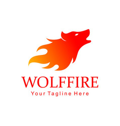 Fire Wolf Logo