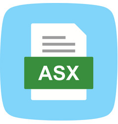 Asx File Document Icon