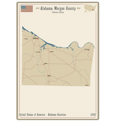 Map Morgan County In Alabama