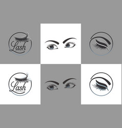 Collection Of Eyelash Logo Design For Lashes