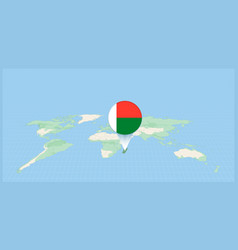 Location Of Madagascar On The World Map Marked