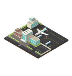 Isometric Airport Exterior Concept