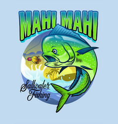 Shirt Design Mahi Mahi Fishing