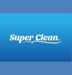 Super Clean Lettering Icon