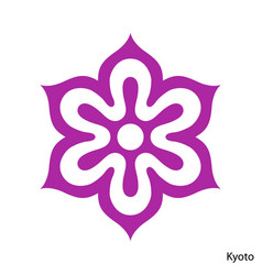 Coat Arms Kyoto Is A Japan Prefecture Emblem