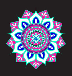 Hand Drawn Doodle Mandala Ethnic Mandala