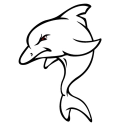 Angry Dolphin Sketch