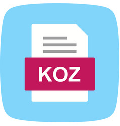 Koz File Document Icon