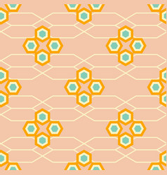 Mid Century Retro Vintage Pattern 70s