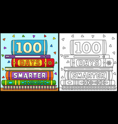 100th Day Of School Smarter Coloring