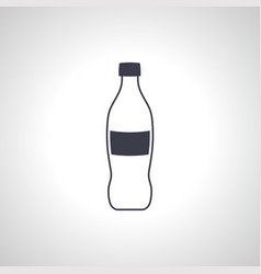 Soda Bottle Icon Fizzy Bottle Icon