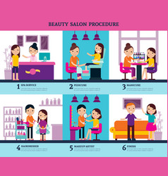 Beauty Salon People Template