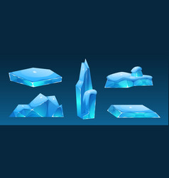 Ice Floe Glacier Block Frozen Winter Piece