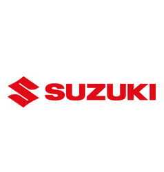 Suzuki Brand Logo Car Symbol With Name Red Design