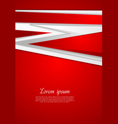 Abstract Modern Red Background