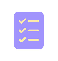 Checklist Of Completed Tasks Pixel Perfect Flat