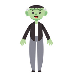 Person With Frankenstein Costume