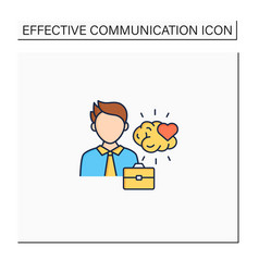 Emotional Intelligence Color Icon