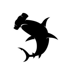 Hammerhead Shark Flat Style Icon