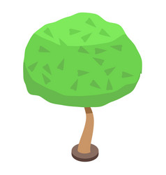 Tree Farmer Icon Isometric Garden Trim