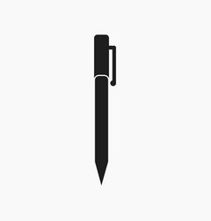 Pen Icon Flat Style Eps