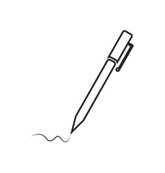 Pen Line Icon Editable Eps Symbol