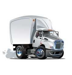 Cartoon Delivery Or Cargo Truck