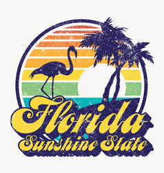 Florida The Sunshine State Badge