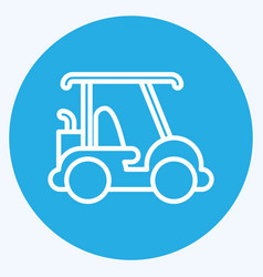 Icon Golf Cart Related To Sports Equipment Symbol