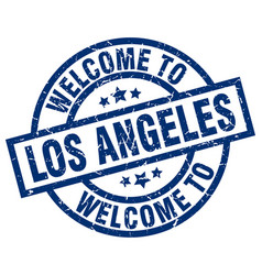 Welcome To Los Angeles Blue Stamp