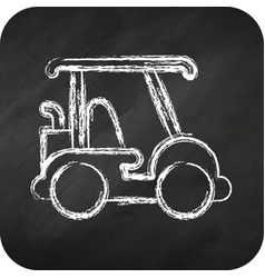 Icon Golf Cart Related To Sports Equipment Symbol