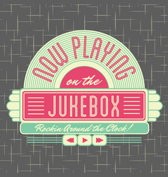 1950s Jukebox Style Logo Design