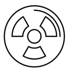 Atomic Science Icon Outline Study