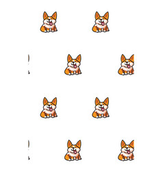 Corgi Seamless Pattern