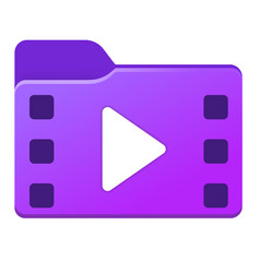 Windows 11 - Style Movie Folder Icon