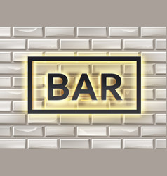 Illuminated Bar Signboard