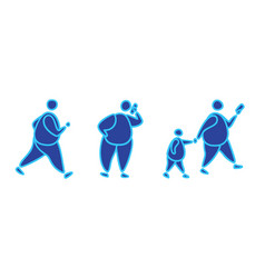 Overweight People Doodle