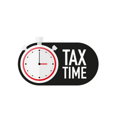 Timer With Tax Time Text Countdown