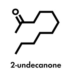 Undecanone Or Methyl Nonyl Ketone Molecule