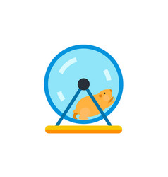 Hamster In Wheel Icon