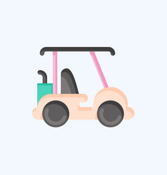 Icon Golf Cart Related To Sports Equipment Symbol