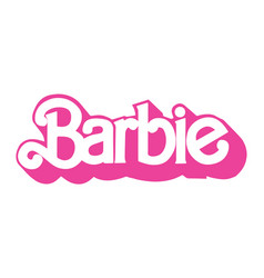 Barbie Pink Vintage Logo