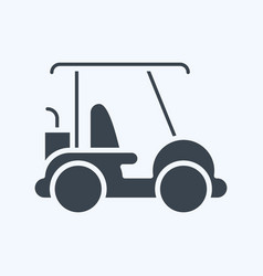 Icon Golf Cart Related To Sports Equipment Symbol