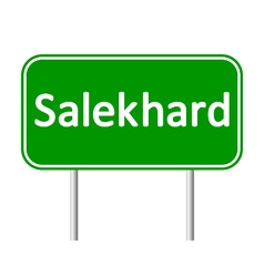 Salekhard Road Sign