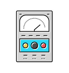 Test Equipment Tool Work Color Icon