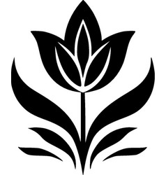 Birth Flower - Minimalist And Flat Logo