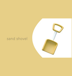 3d Shovel For Sand Children Toy Tool Playing